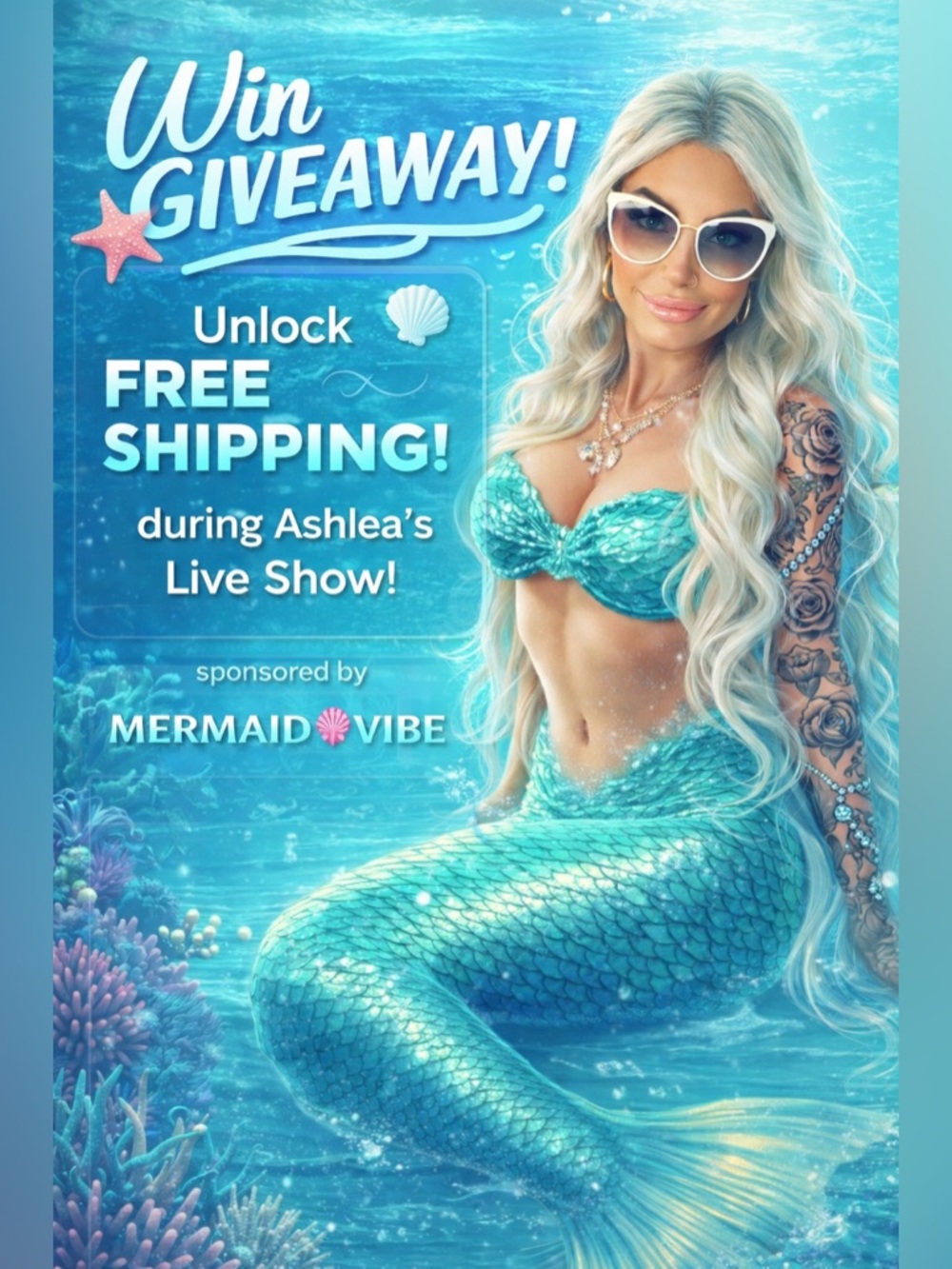 🧜‍♀️Enjoy free shipping, Plus an added bonus 🧜‍♀️